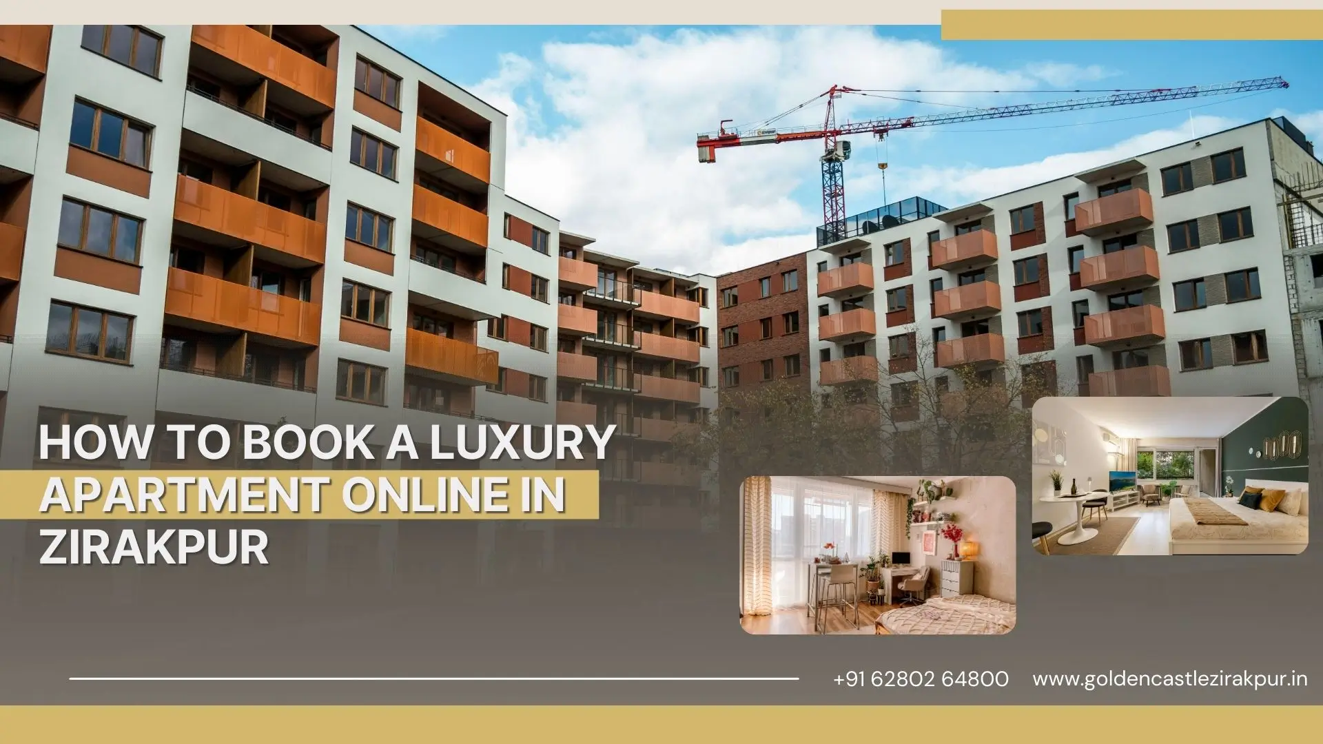 How to Book a Luxury Apartment Online in Zirakpur