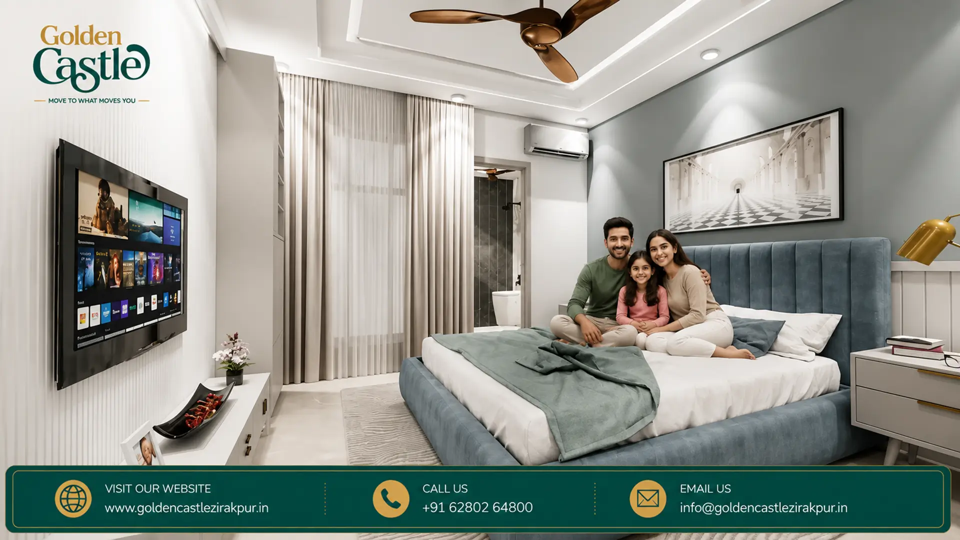 4 BHK Luxury Flats in Zirakpur